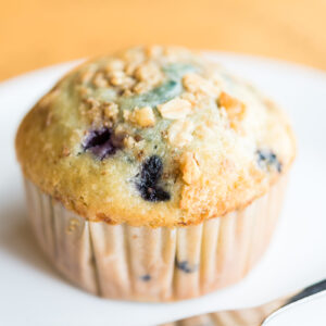 Muffin de arándanos